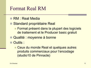 Standards De Compression Audio Et VidéO