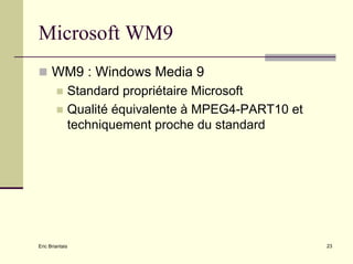 Standards De Compression Audio Et VidéO