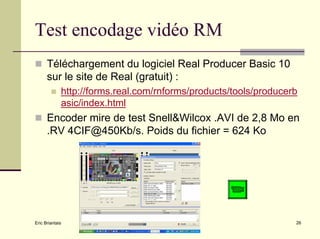 Standards De Compression Audio Et VidéO