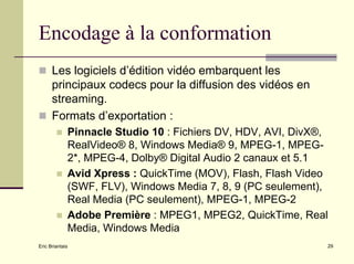 Standards De Compression Audio Et VidéO