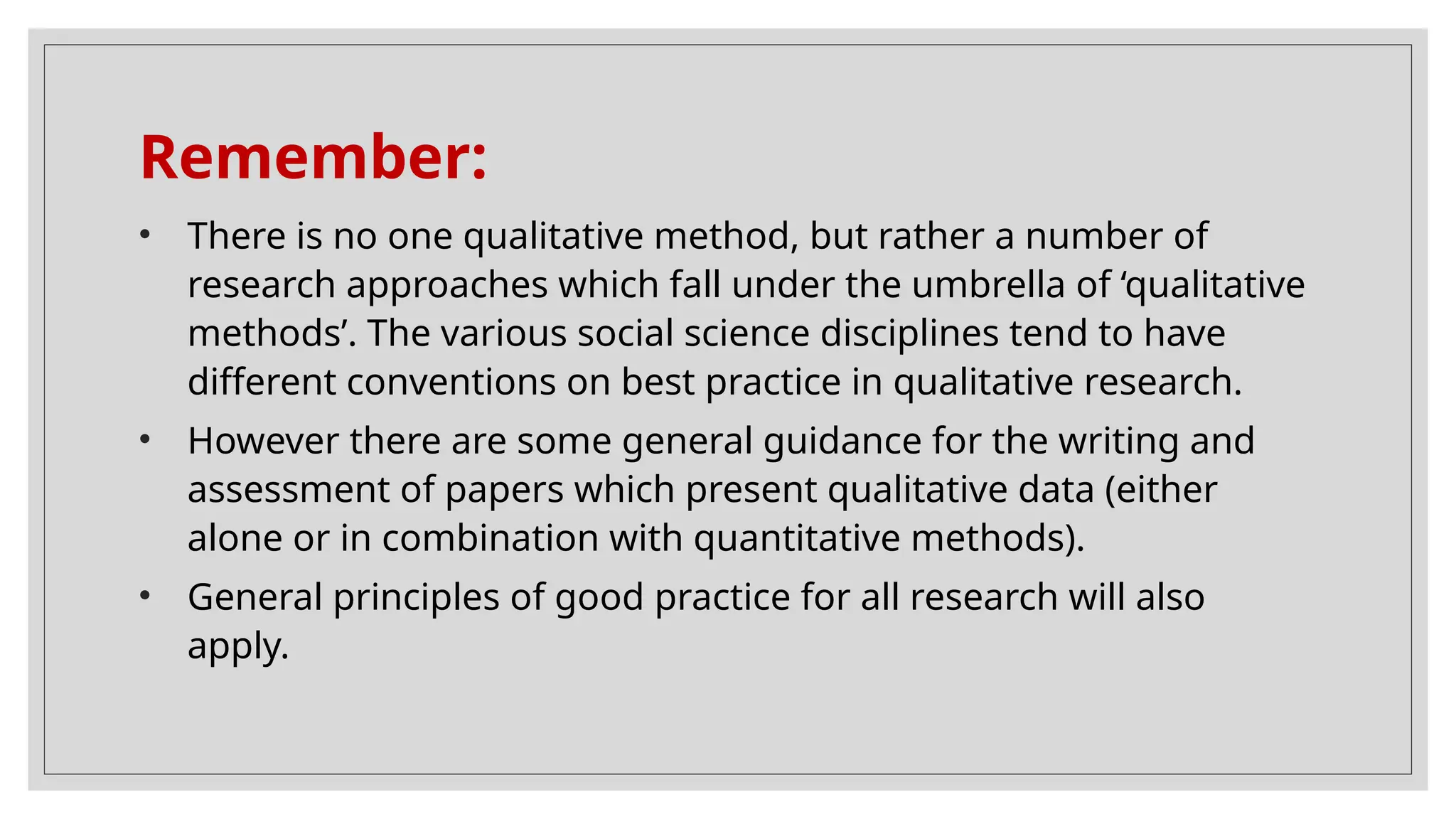 Standards For Reporting Qualitative Research Pptx