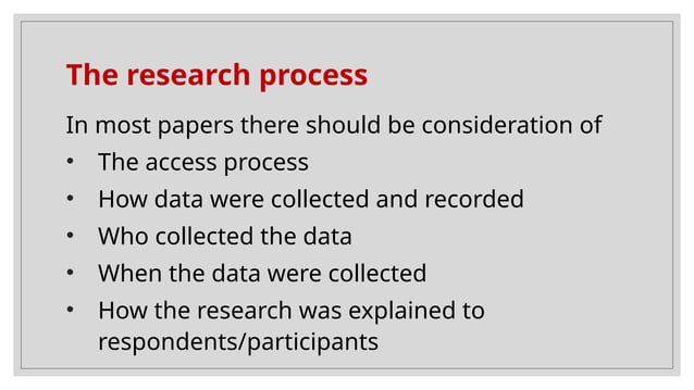 Standards For Reporting Qualitative Research Pptx Free Download