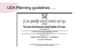 UDA Planning guidelines ….
 