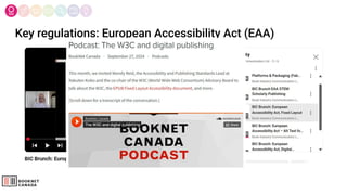Key regulations: European Accessibility Act (EAA)
 