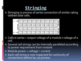 Standard silicon solar cell | PPTX