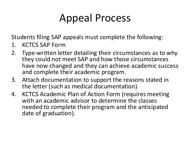 standards of academic progress sap presentation 11 16 2012 maximum time frame appeal letter example
