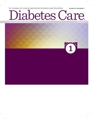 Standards of medical care in diabetes—2015