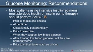 Standards of medical care in diabetes 2018 | PPTX