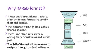 IMRAD Format Explained: Standard Structure of a Research Paper | Dr ...