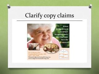 Clarify copy claims
 