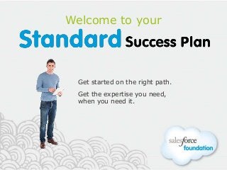 Get started on the right path.
Get the expertise you need,
when you need it.
Welcome to your
 