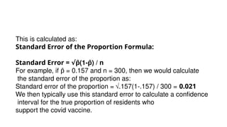 standar error of proporton hypthesis testing standard error of diff t ...