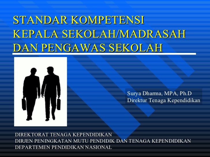Kompetensi Supervisi Kepala Sekolah Slideshare Net 