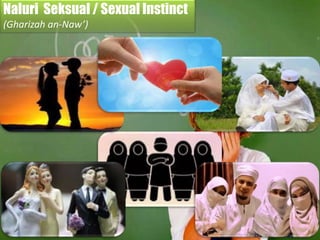 Naluri Seksual / Sexual Instinct
(Gharizah an-Naw’)
 