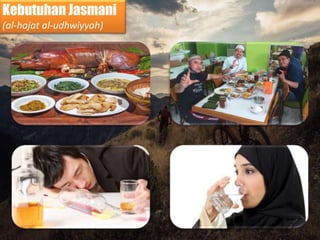 Kebutuhan Jasmani
(al-hajat al-udhwiyyah)
 
