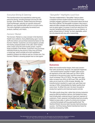 liz a. - food, nutrition, & catering director --... Stanford Healthcare Food Transformation Journey | PDF