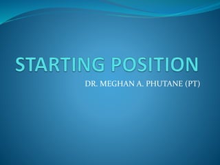 DR. MEGHAN A. PHUTANE (PT)
 