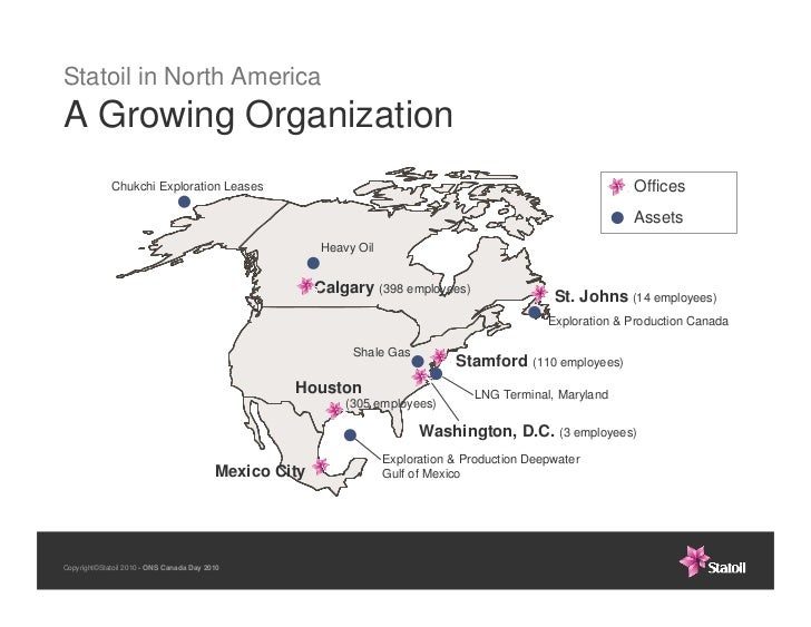 Standing At A New Fronter Statoil Canada