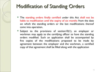 Standing Orders Act 1946 | PPT