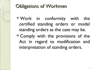 Standing Orders Act 1946 | PPT