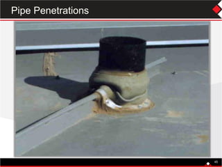 45
Pipe Penetrations
 