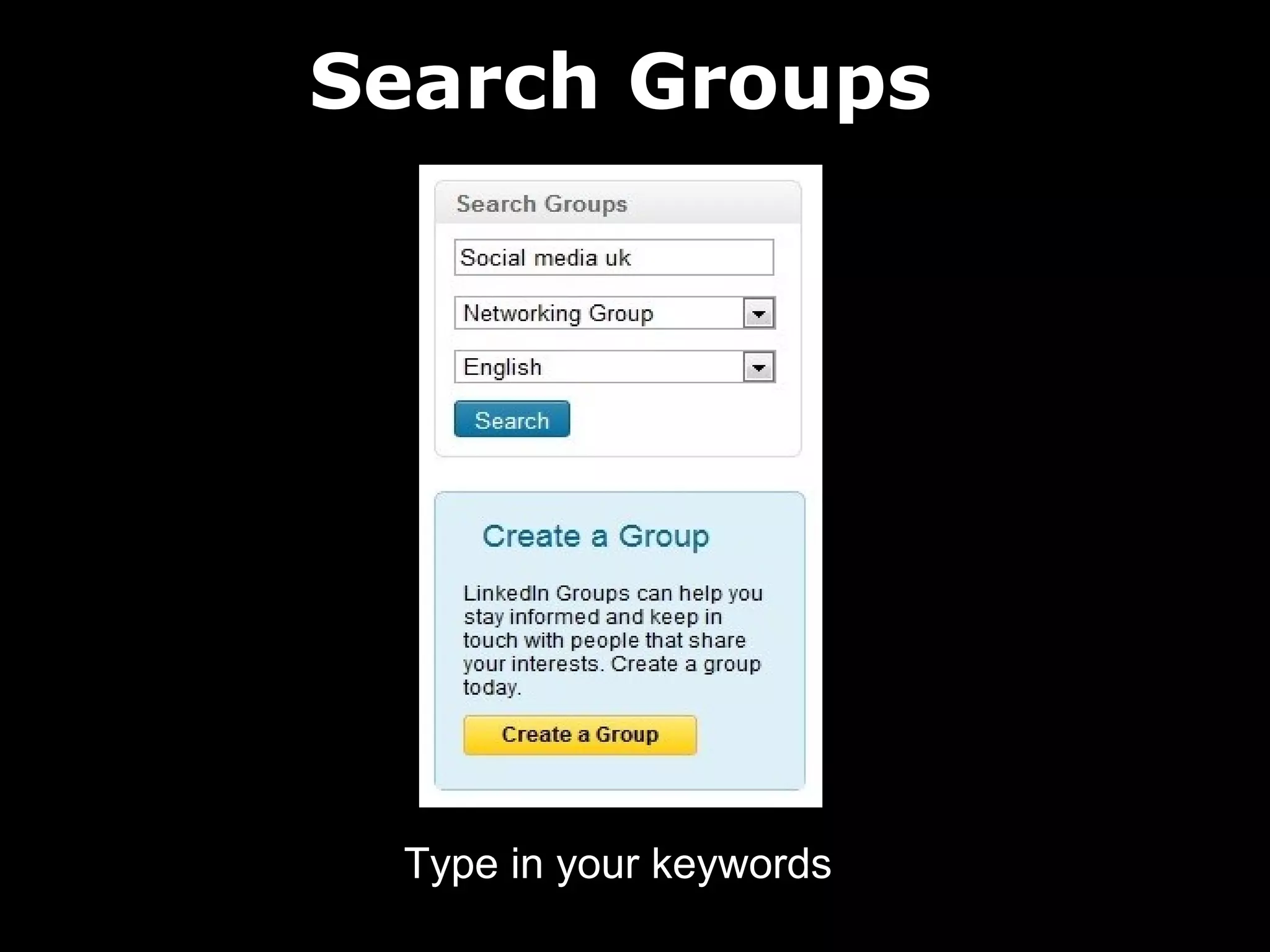 Search Groups

Type in your keywords

 
