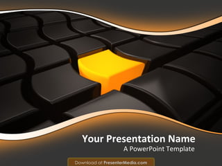 A PowerPoint Template Your Presentation Name 