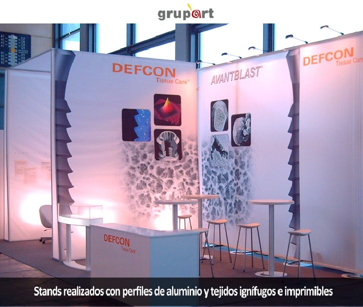 Stands En Telas Tensadas