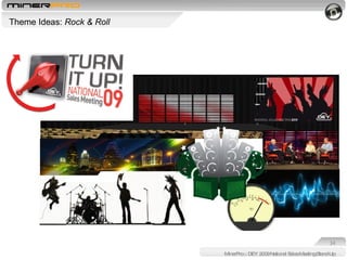 MinerPro :: DEY 2009 National Sales Meeting Stand-Up Theme Ideas:  Rock & Roll 