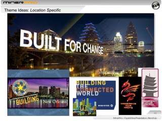 MinerPro :: Capabilities Presentation, Stand-Up Theme Ideas:  Location Specific  