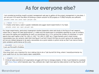 @anandsampat
As for everyone else?
 