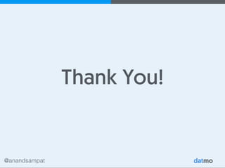 @anandsampat
Thank You!
 