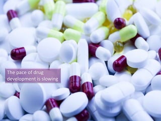 The pace of drug development is slowing