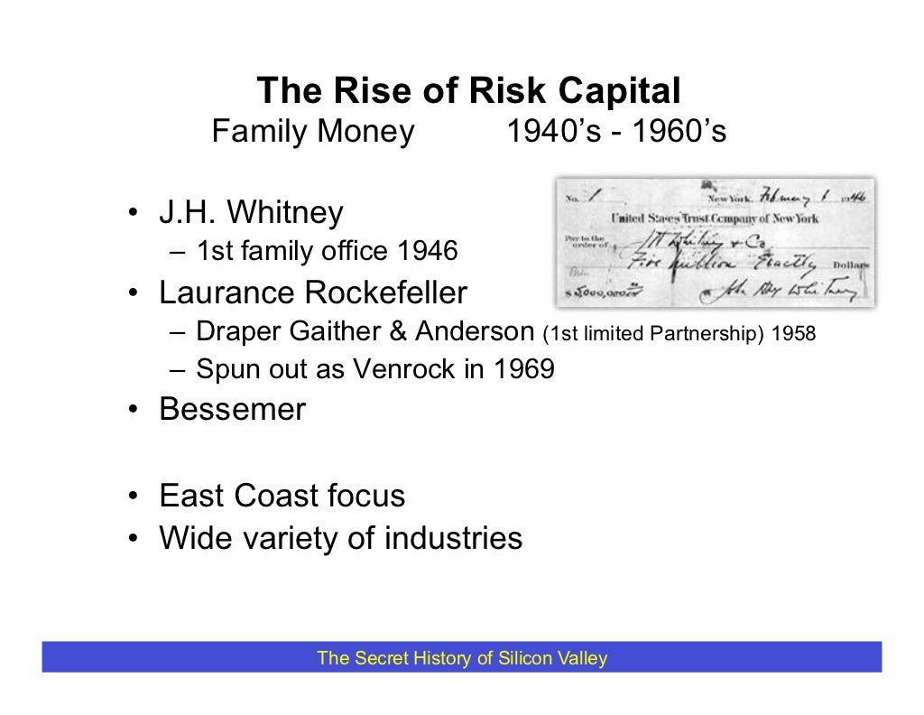 The Rise of Risk Capital