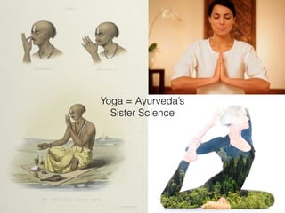 Yoga = Ayurveda’s
Sister Science
 