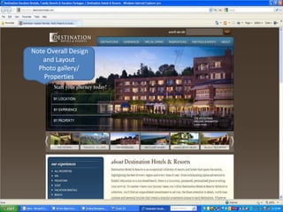 Stanford Hotels Corporate Website


Note Overall Design
   and Layout
  Photo gallery/
    Properties
 