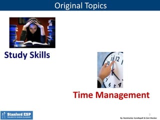 Study Skills and Time Management | PPTX