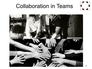 Collaboration in Teams
         Coll




                         9
 