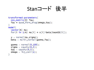 Stanコード 後半
 