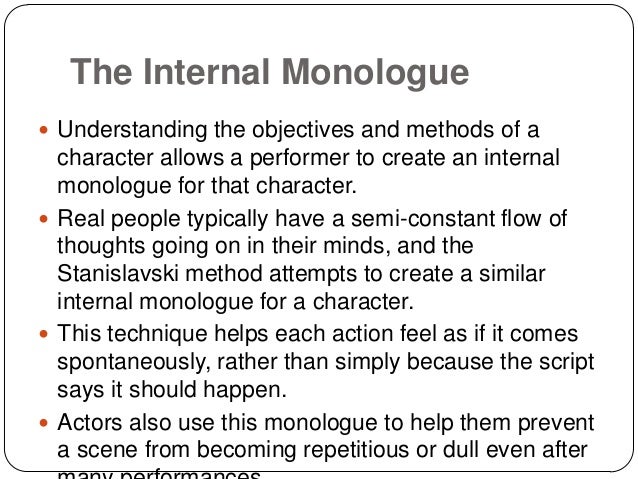 Example Interior Monologue