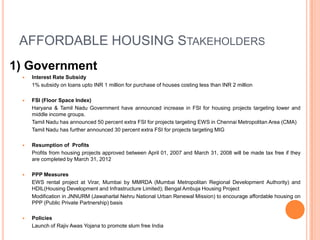Stanlee's presentation on affordable housing