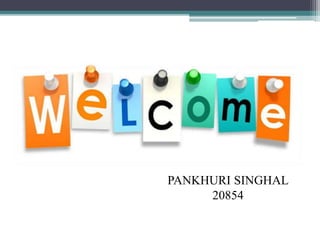 PANKHURI SINGHAL
20854
 