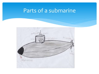 Parts of a submarine
 