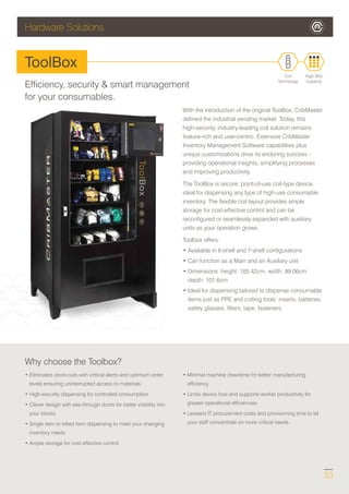 Stanley CribMaster range brochure 2020 | PDF