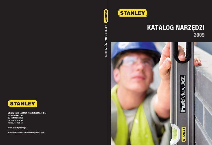 Stanley - Katalog Narzędzi 2009