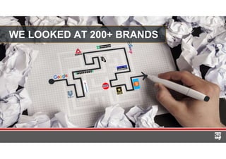 WE LOOKED AT 200+ BRANDS
 