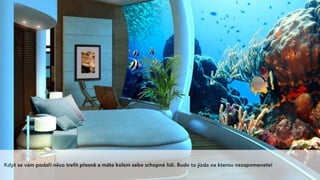 Když se vám podaří něco treﬁt přesně a máte kolem sebe schopné lidi. Bude to jízda na kterou nezapomenete!
 