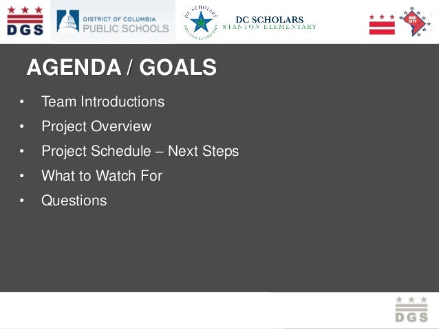 BROOKLAND COMMUNITY MEETING – MARCH 23, 2013
AGENDA / GOALS
• Team Introductions
• Project Overview
• Project Schedule – N...