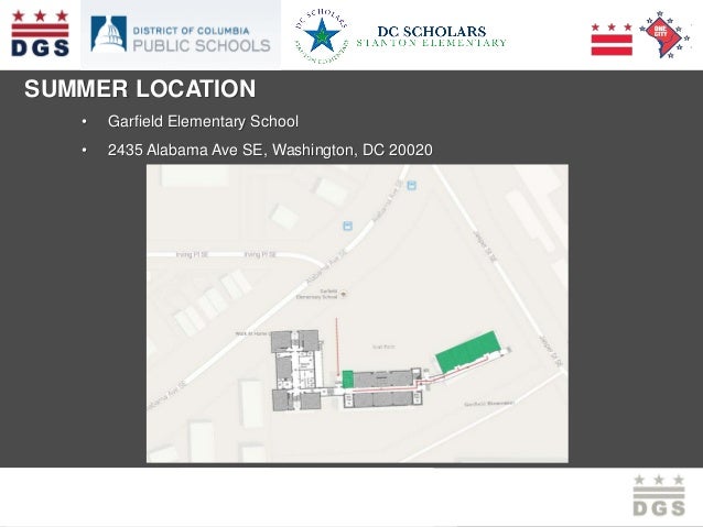 BROOKLAND COMMUNITY MEETING – MARCH 23, 2013
SUMMER LOCATION
• Garfield Elementary School
• 2435 Alabama Ave SE, Washingto...