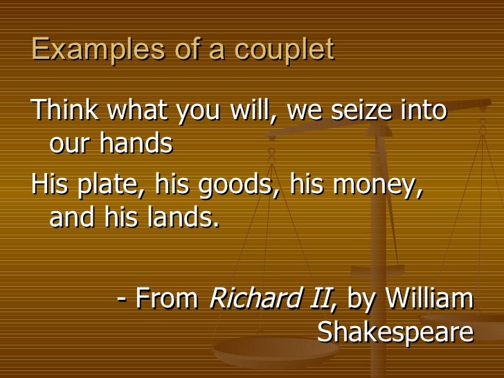 example of stanza